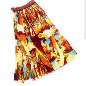 Jean Paul Gaultier SS 2000 Faces Runway Skirt